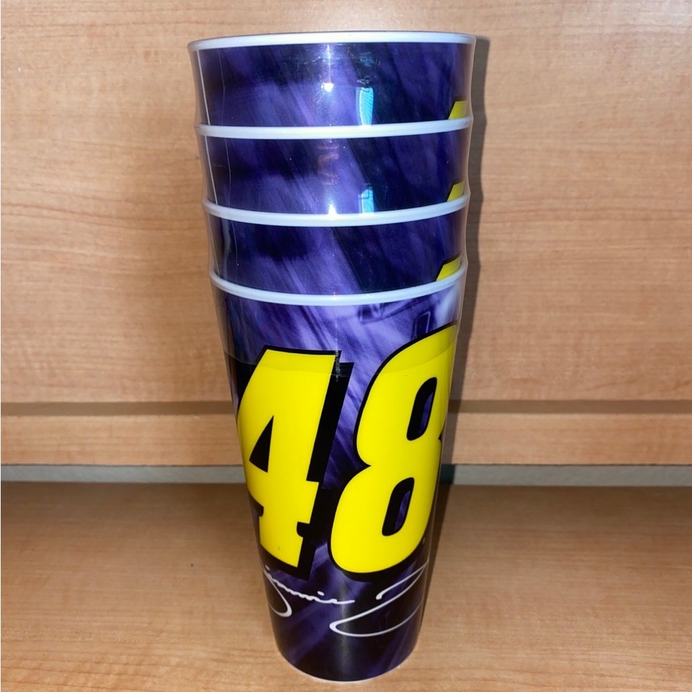 NWT Vintage Jimmie Johnson Tumbler Cup 4 pack